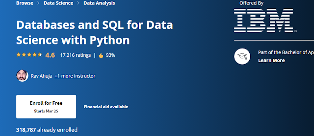 databases and sql for data science with python assignment